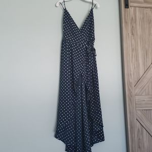 BNWT Pinkblush Navy Wrap Dress